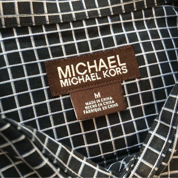 Michael by Michael Kors Men’s Button Down Long‎ Sleeve Shirt. Size Med. - Picture 4 of 10